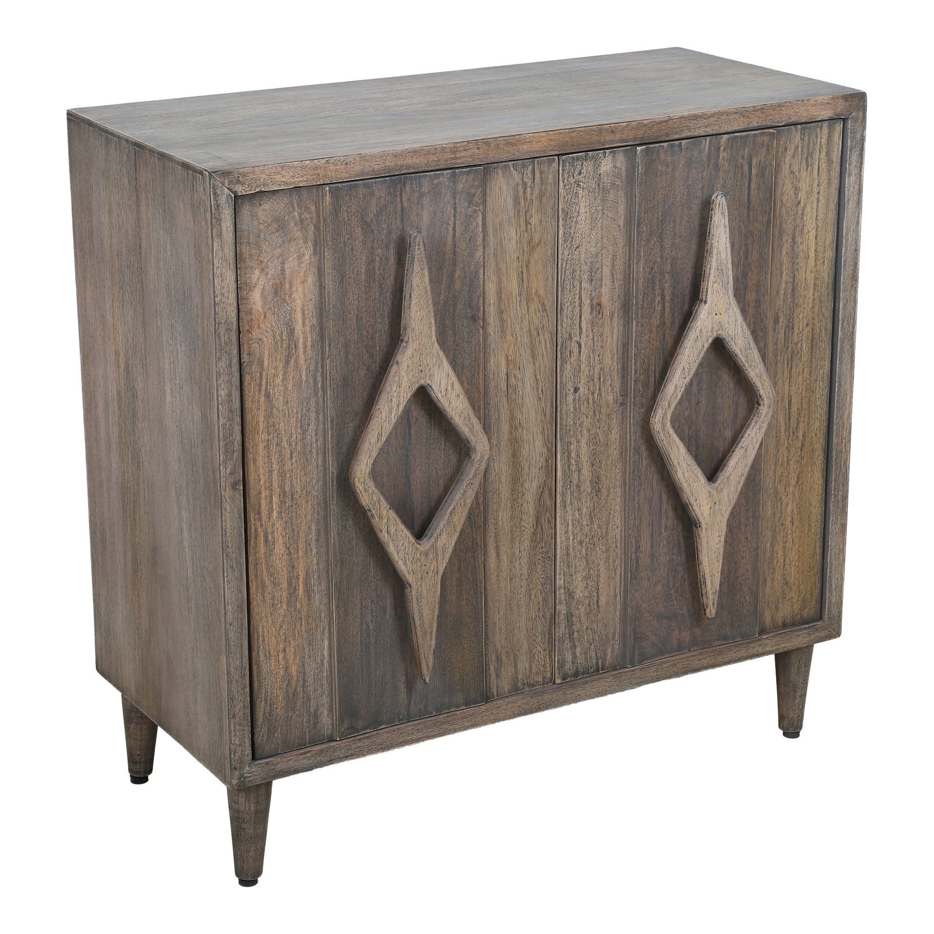 Santiago, Cabinet Rustic Mango Wood, Brown