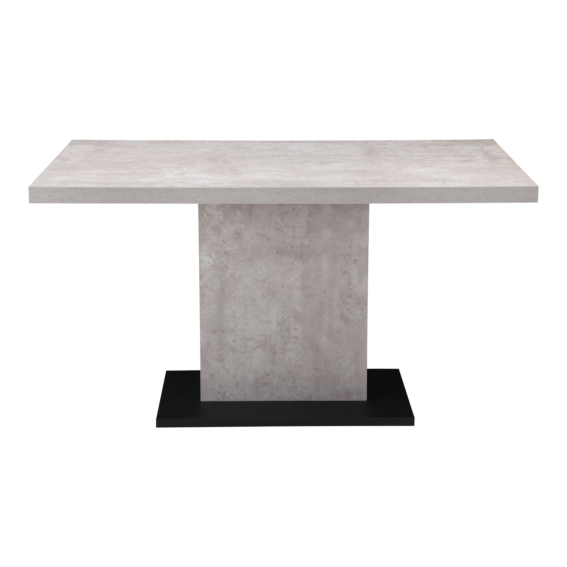 Drew - Concrete Look Finish Dining Table Seats 4, Grey
