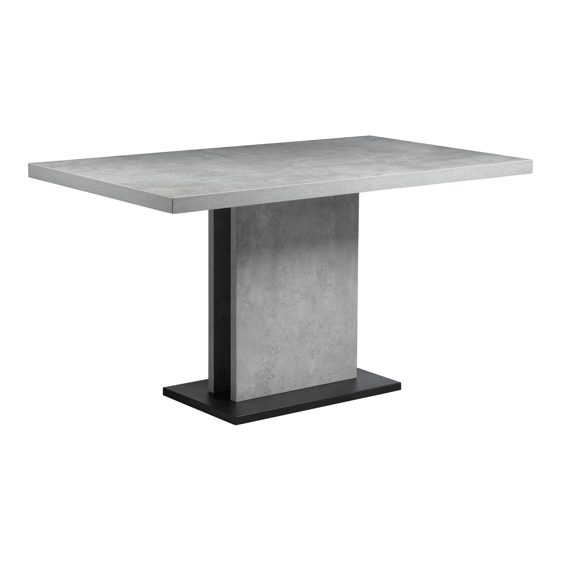 Drew - Concrete Look Finish Dining Table Seats 4, Grey