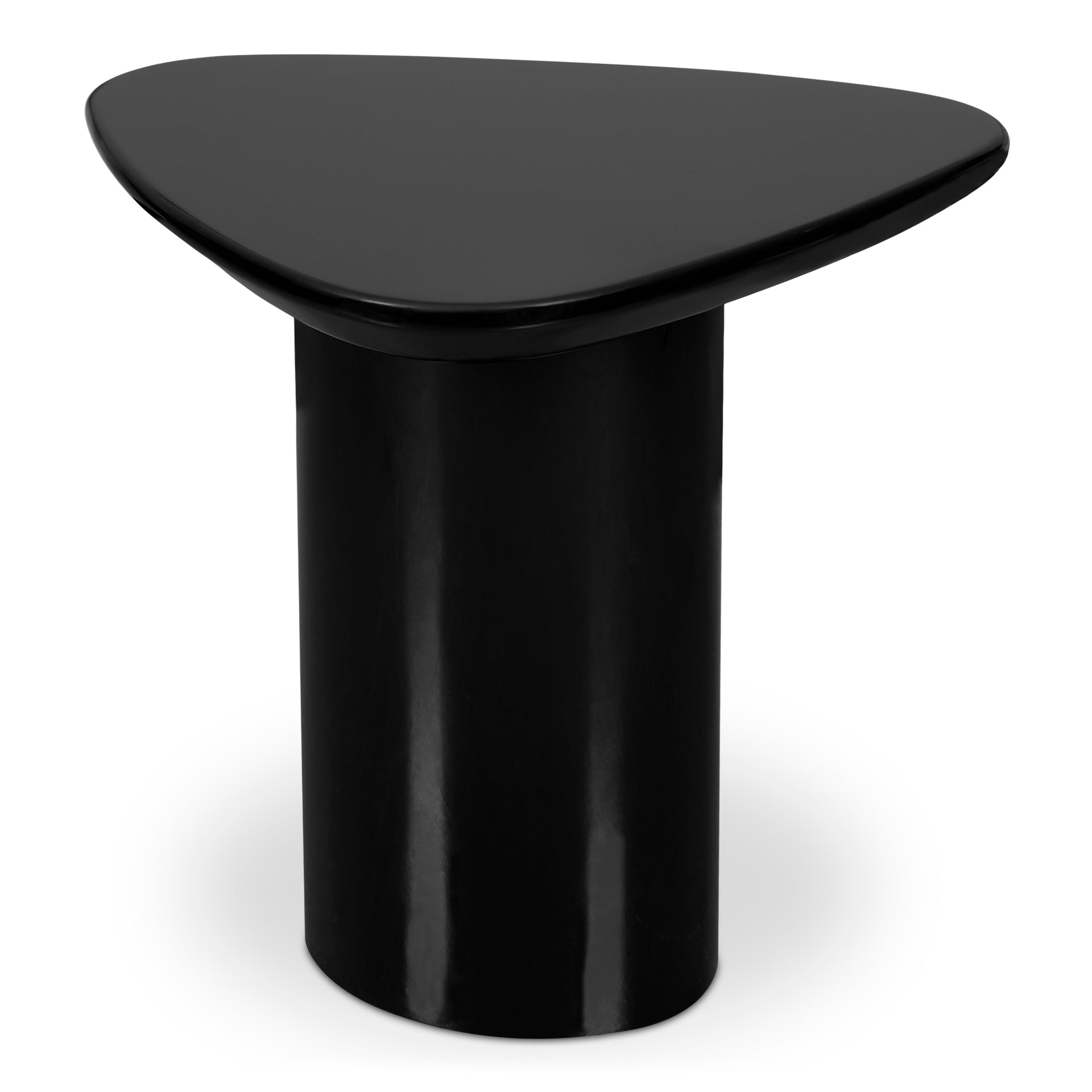 Murphy, Accent Table High-Gloss Lacquer, Black