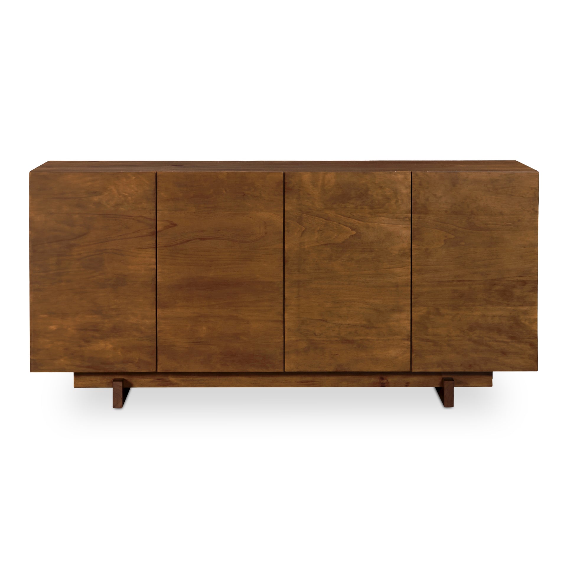 Delilah, Sideboard Rustic Design, Solid Pine Wood, Vintage Brown