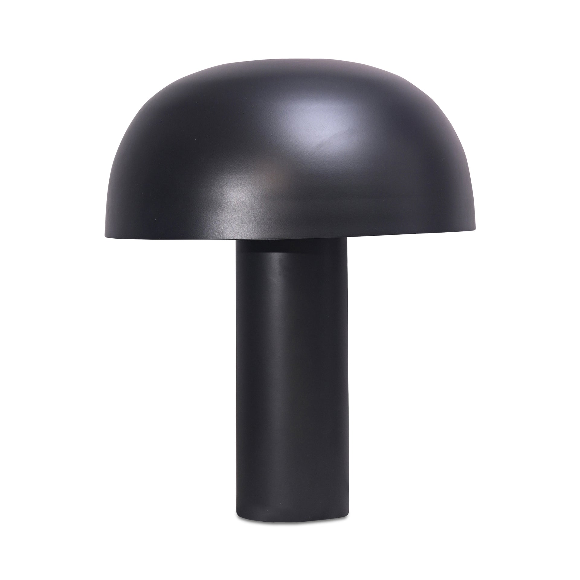 Gwyneth Mid-Century Inspired Black Iron Table Lamp