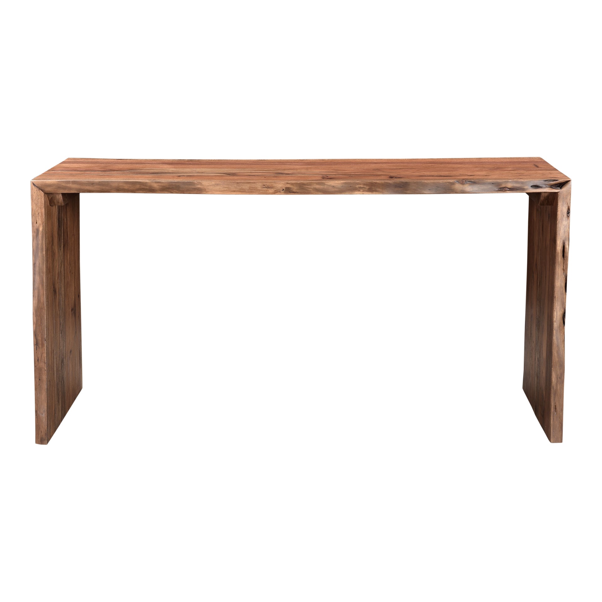 Herald -Solid Acacia Wood Desk in Natural Stain