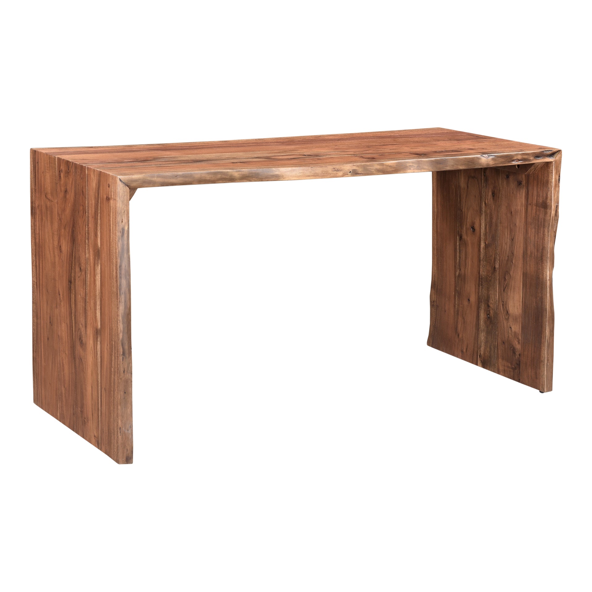 Herald -Solid Acacia Wood Desk in Natural Stain