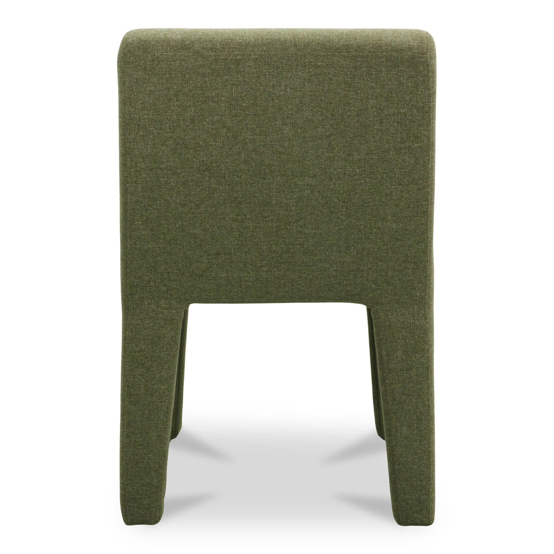 Elion Dining Chair, Padded Polypropylene with Quick-Dry Foam Aluminium Frame, Outdoor Safe, Green
