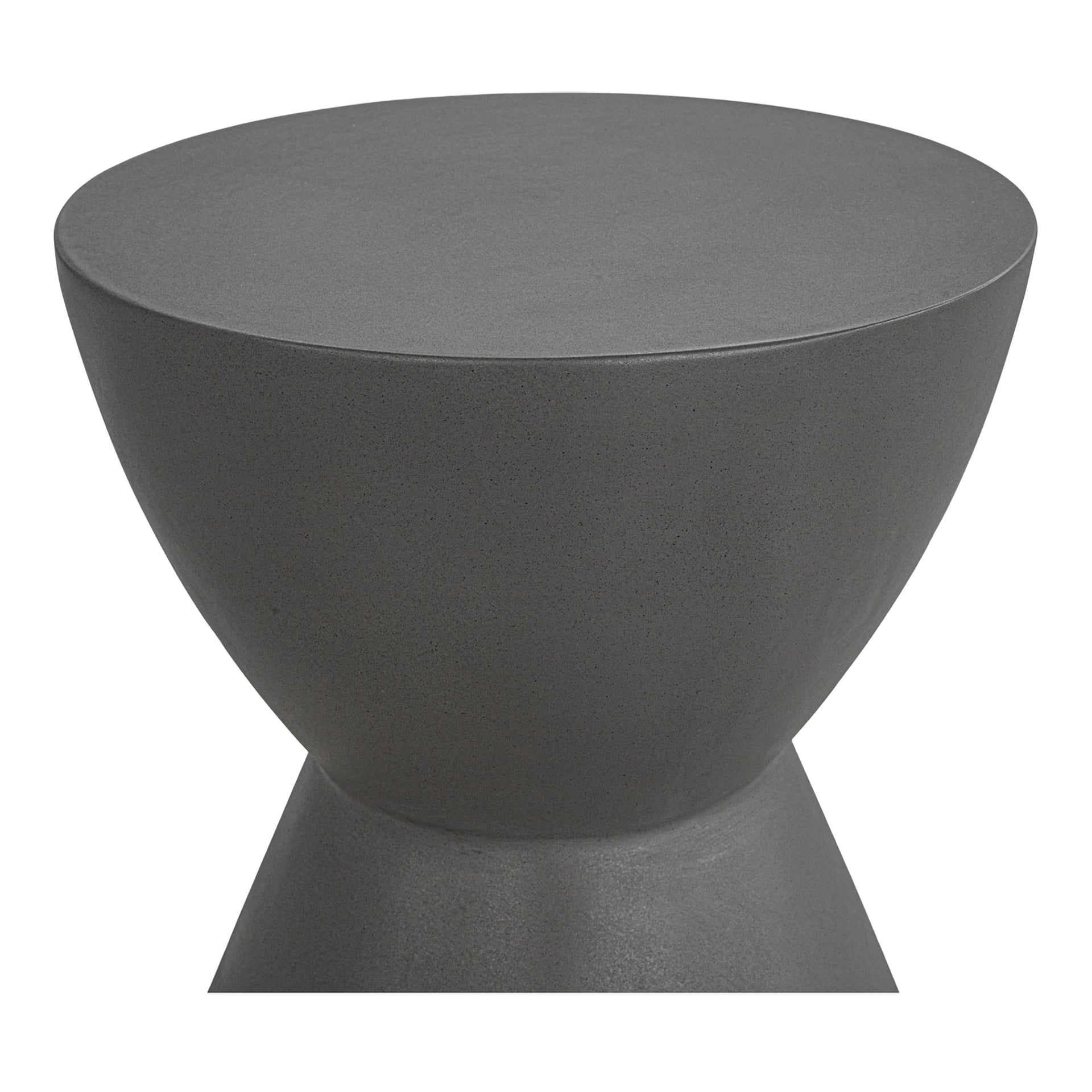 Cillian, Stool, Fiber Reinforced Concrete, Dark Grey