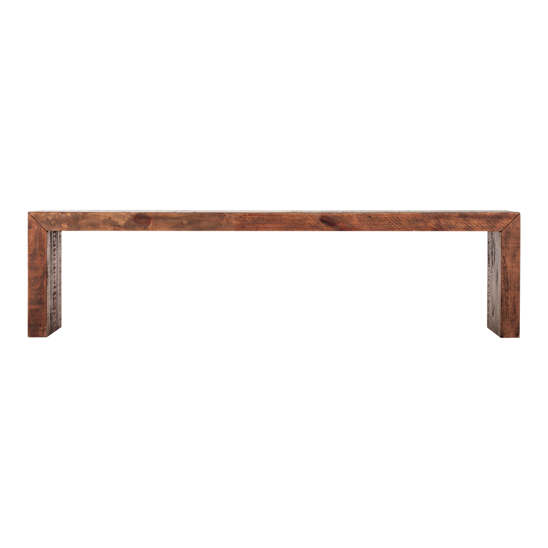Classic Yuri Large Bench - Light Brown Elegance Meets Modern Functionality