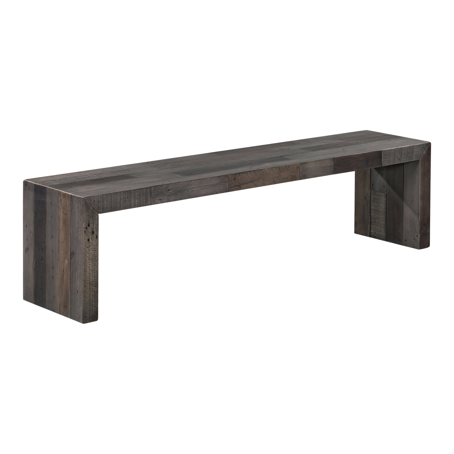Classic Yuri Bench - Timeless Grey Wooden Seating for Your Home
