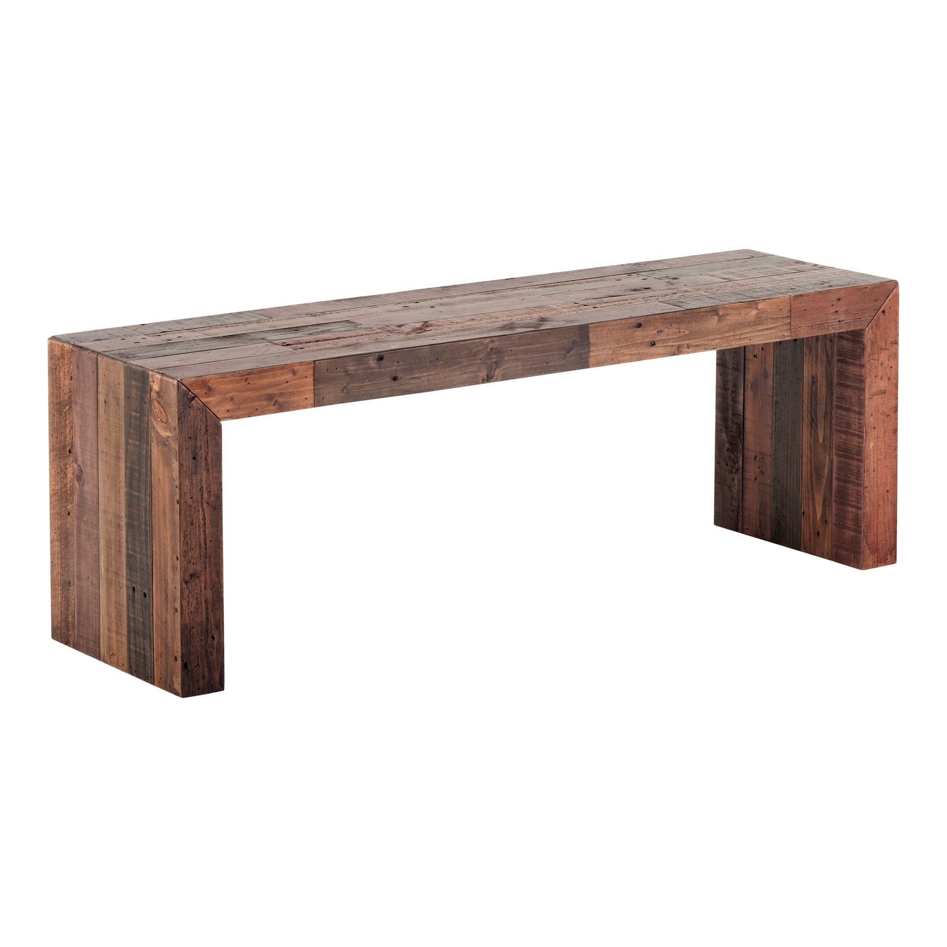 Classic Yuri Small Bench - Charming Light Brown Addition to Your Space