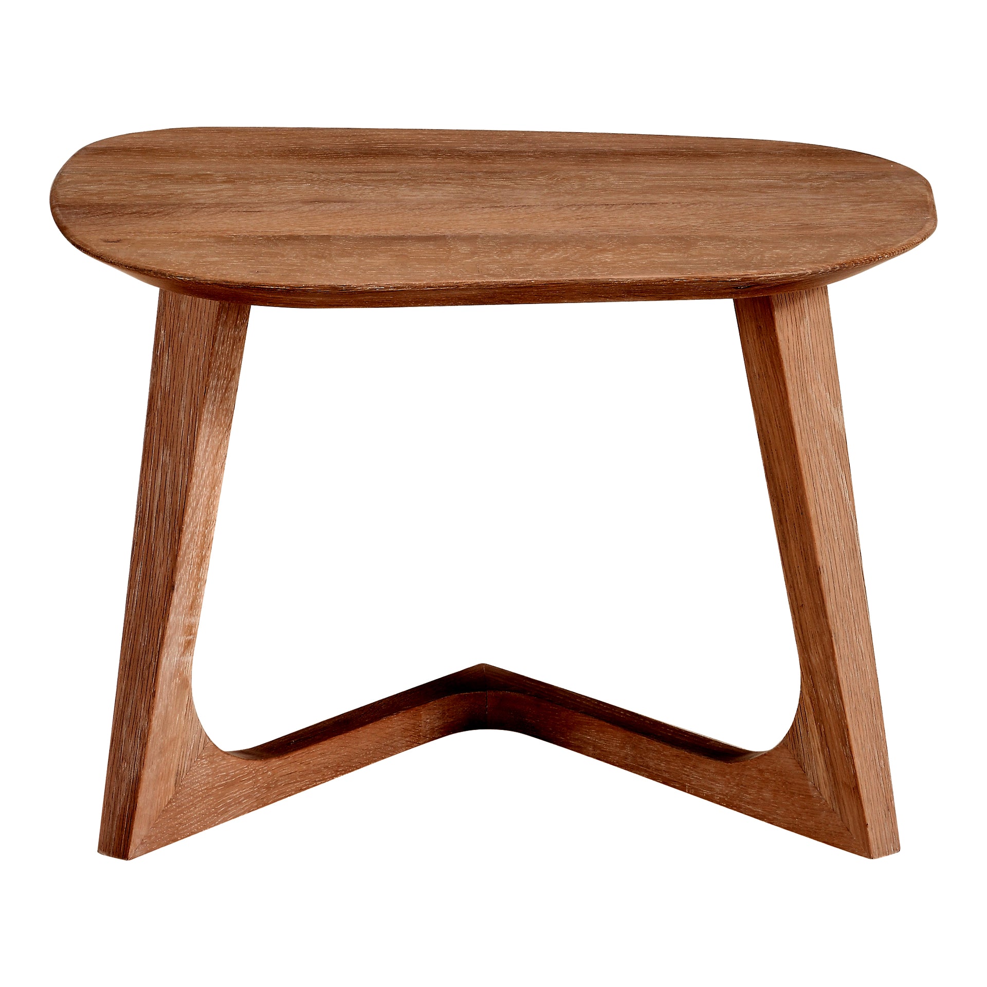 Carina Mid-Century Modern Walnut End Table