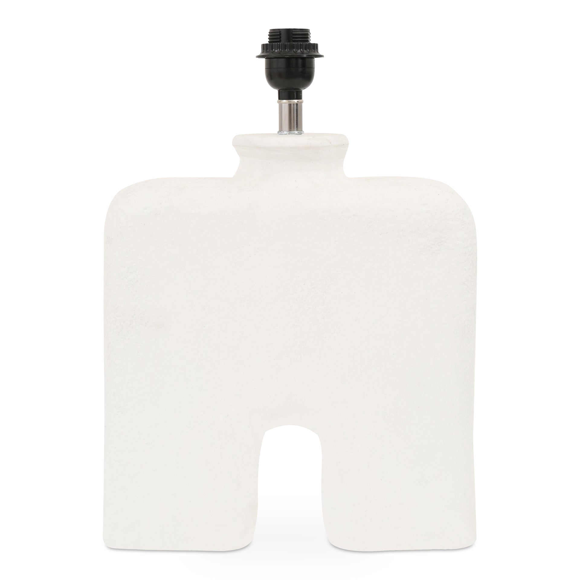 Greta, Table Lamp EcoMix and Mango Wood with Shade, White