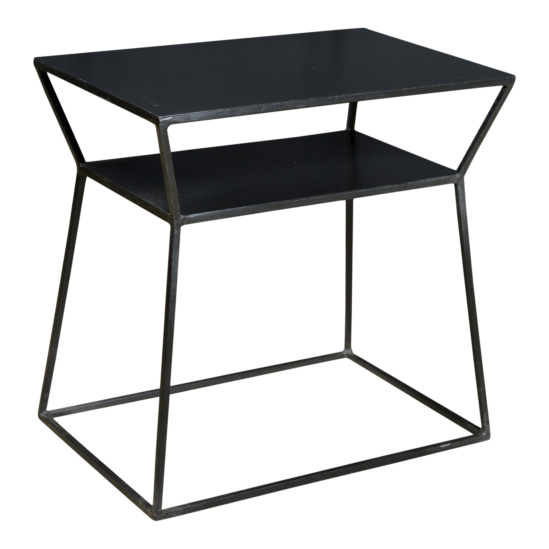 Hamada Contemporary Iron Side Table