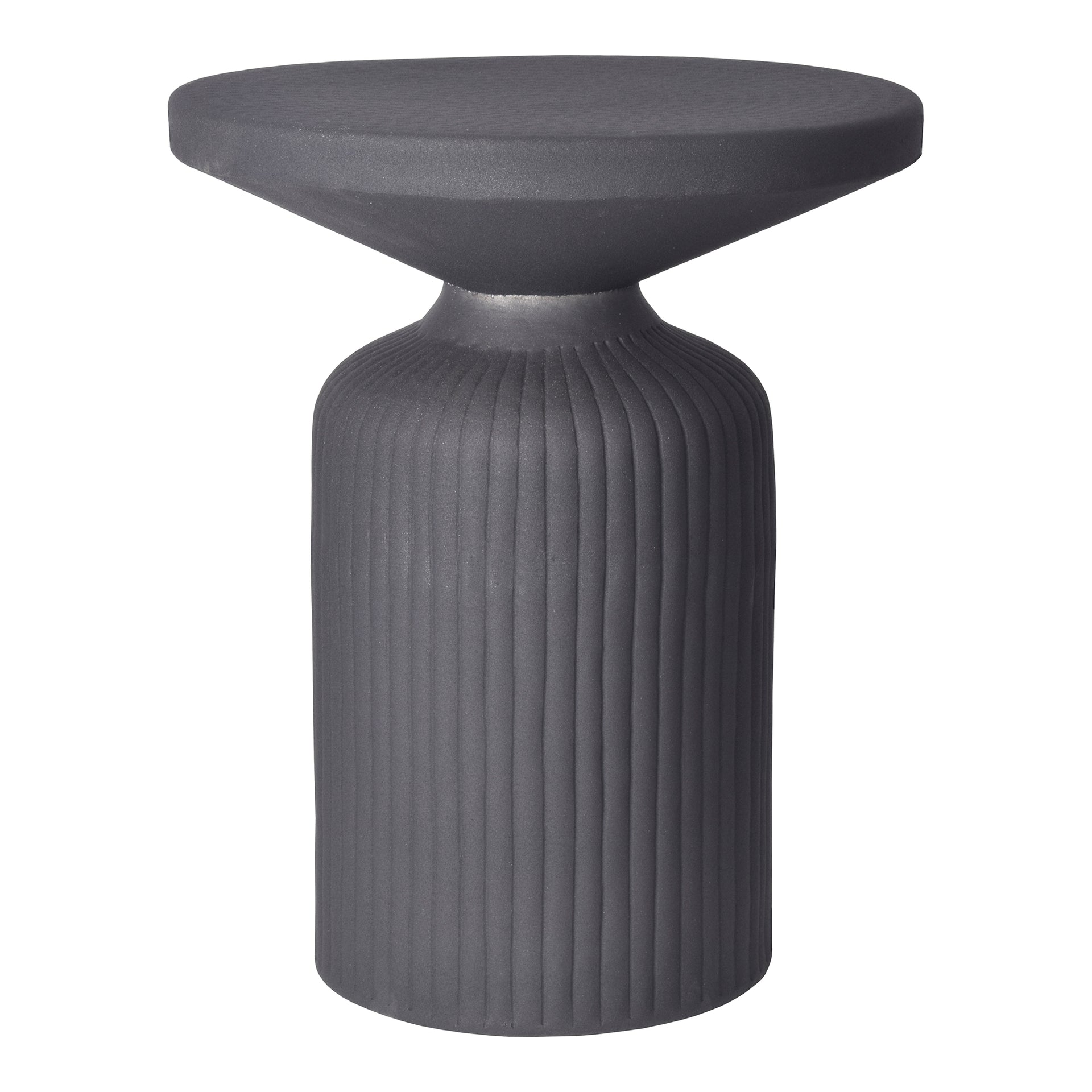 Daisy Contemporary Aluminum Accent Table
