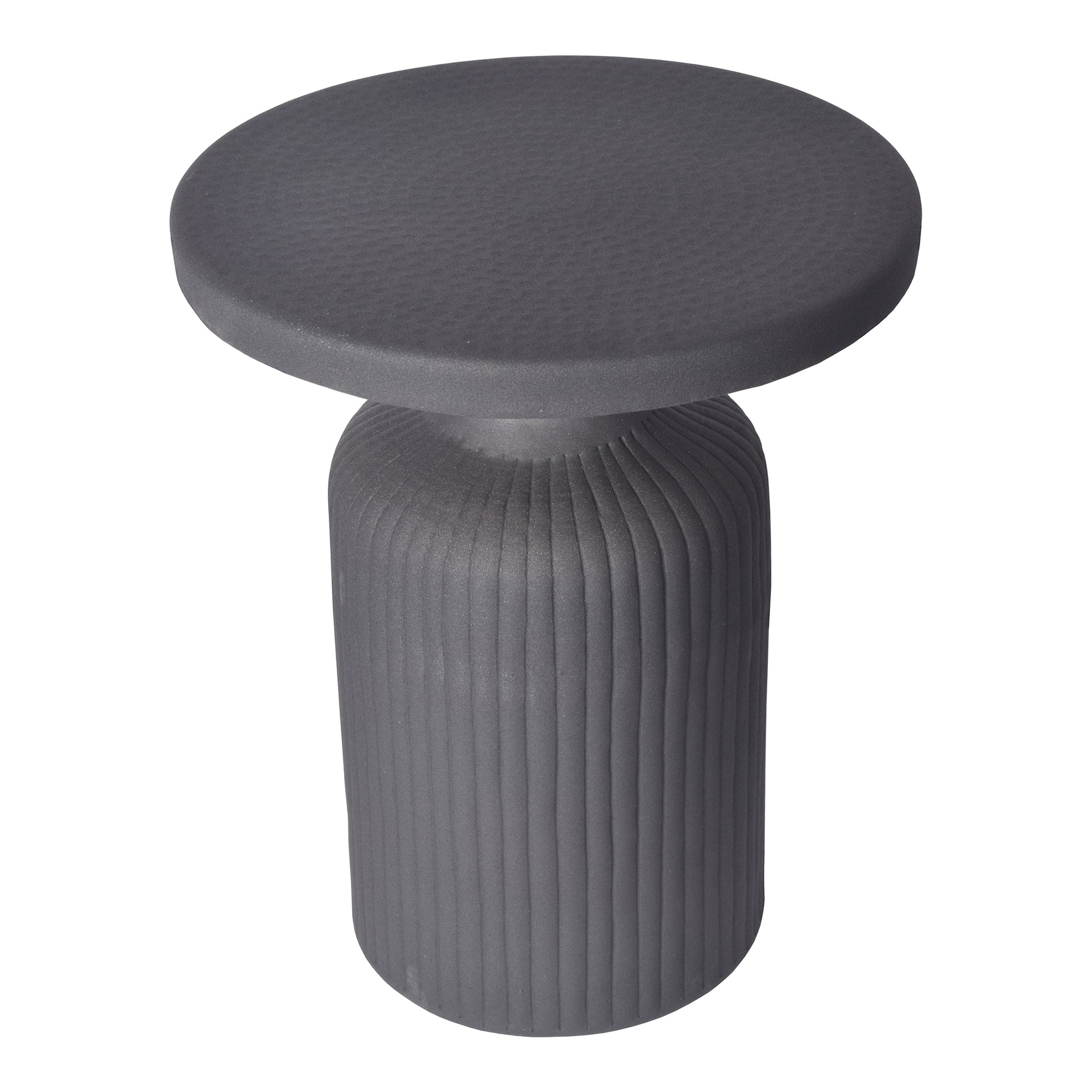 Daisy Contemporary Aluminum Accent Table