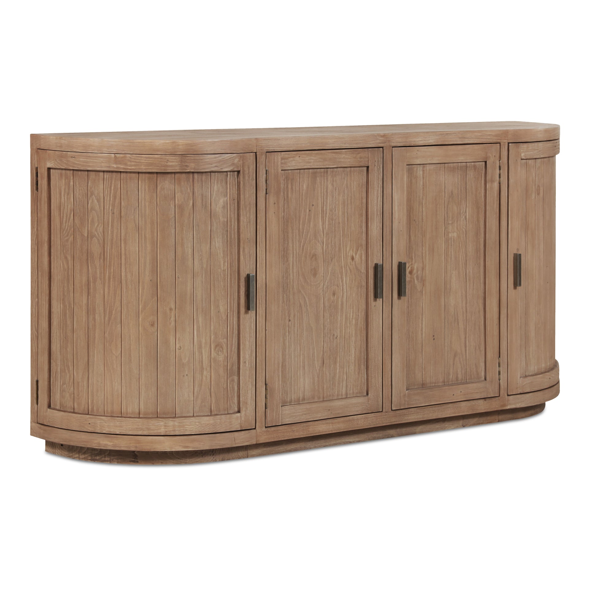 Cameron Sideboard, Reclaimed Pine, Natural Finish, Freeform, Brown