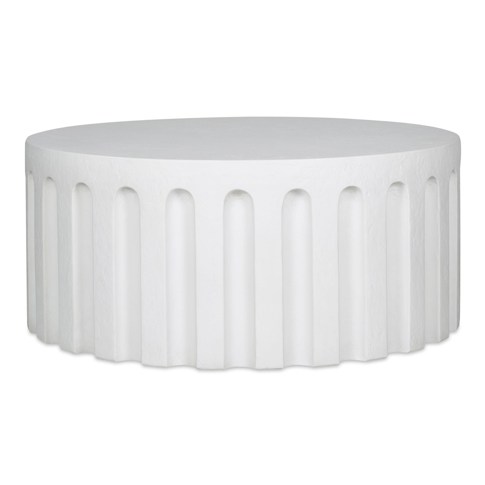 Gulliver, Coffee Table Fiberglass Reinforced Concrete, White