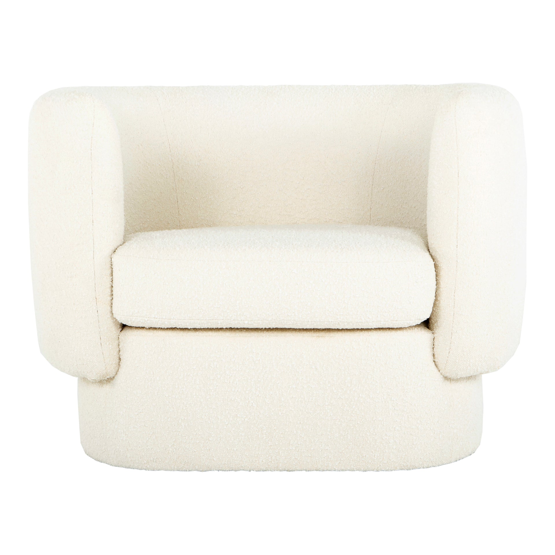 Kellan - Arm Chair with FSC-Certified Pine Frame in White