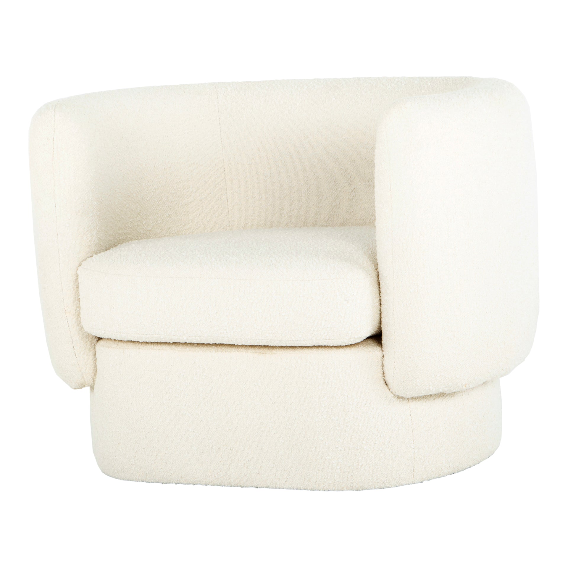 Kellan - Arm Chair with FSC-Certified Pine Frame in White