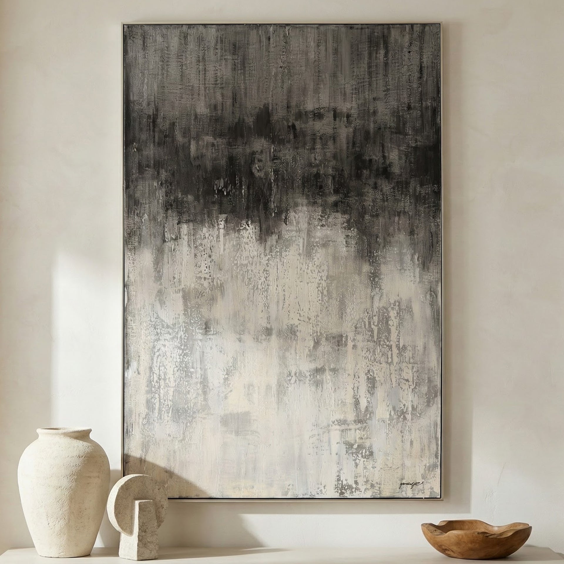 Everly - Abstract Acrylic Wall Art with a Dynamic Edge