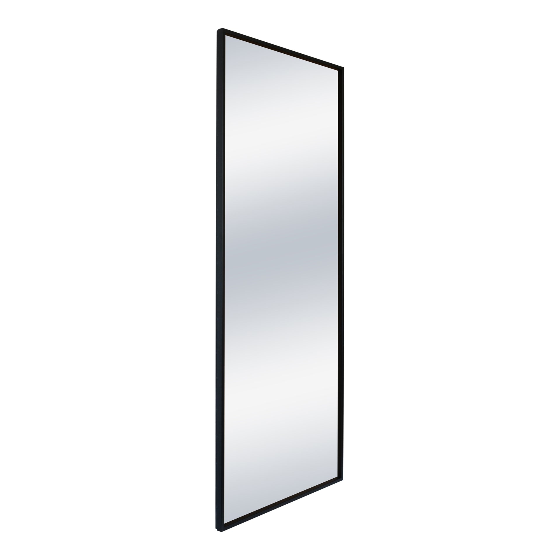 Maven Sleek Contemporary Mirror in Black