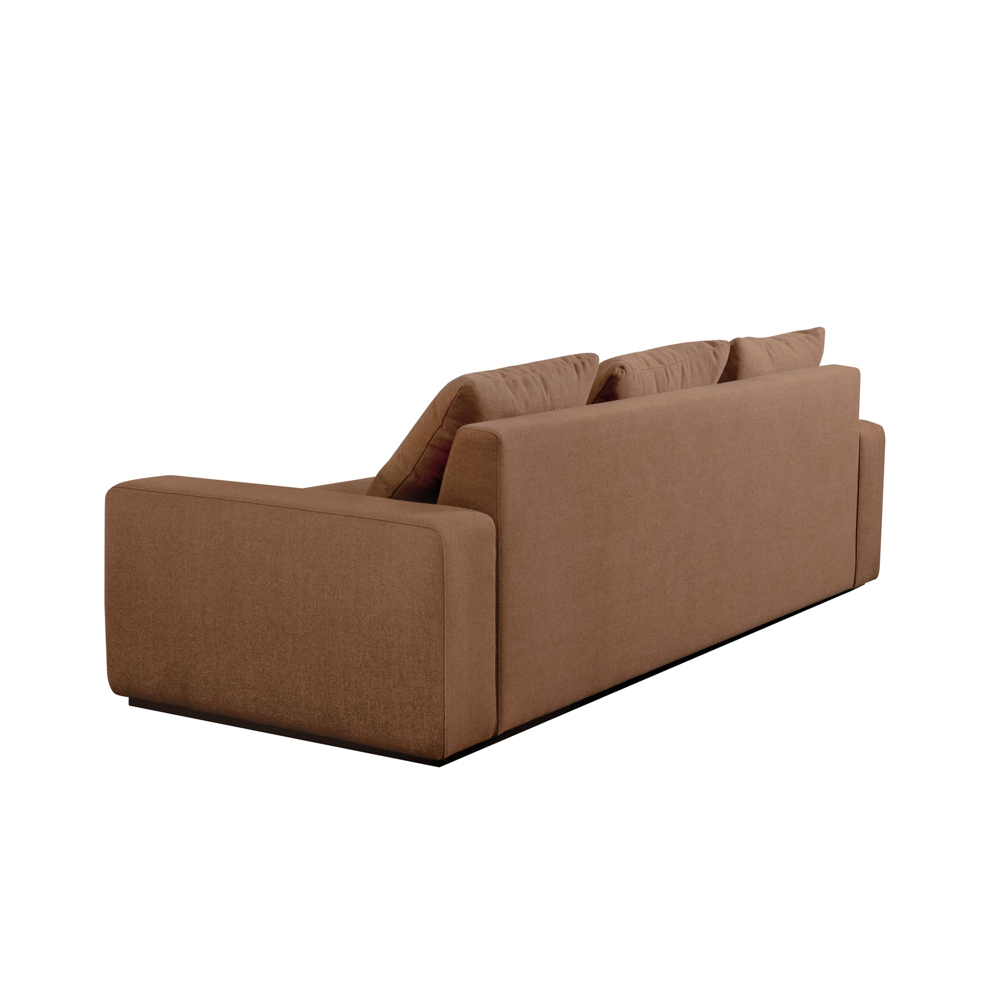 Collection Sofa, Wide Track Arms, Reversible Back Cushions, Feather-Fiber Bench Seat, Rust