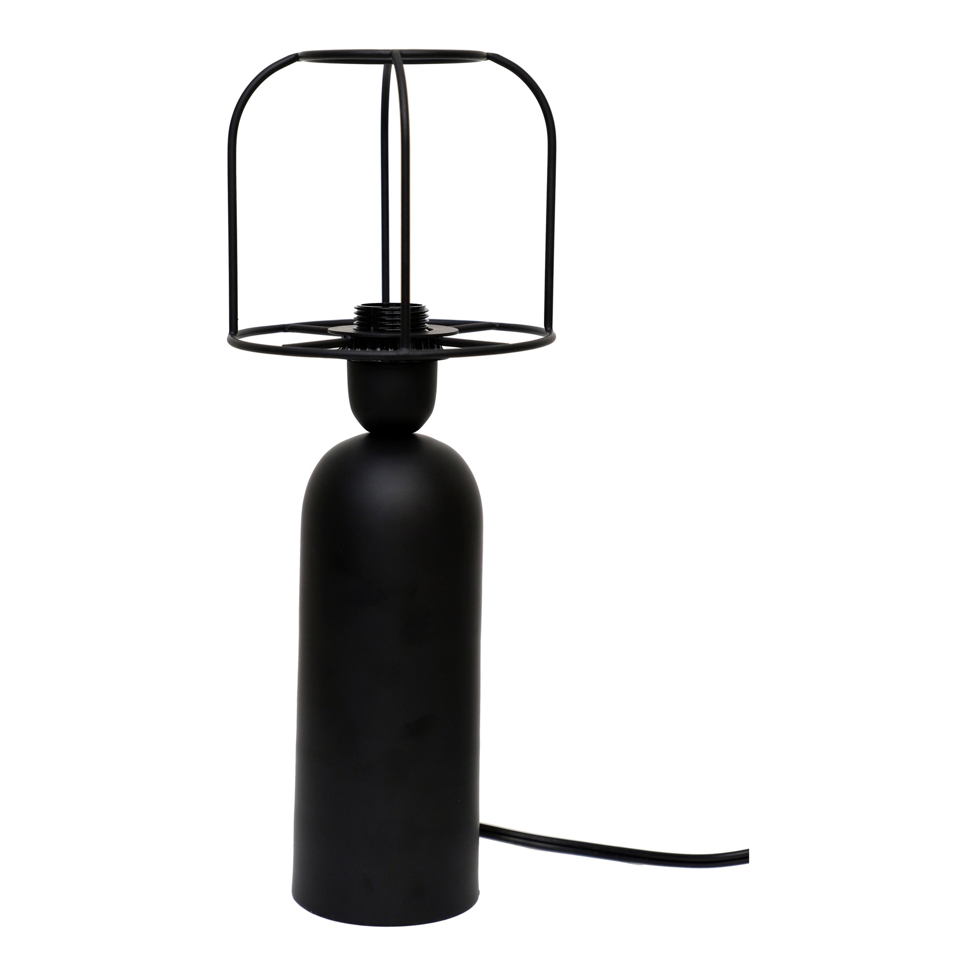 Flynn Contemporary Black Table Lamp
