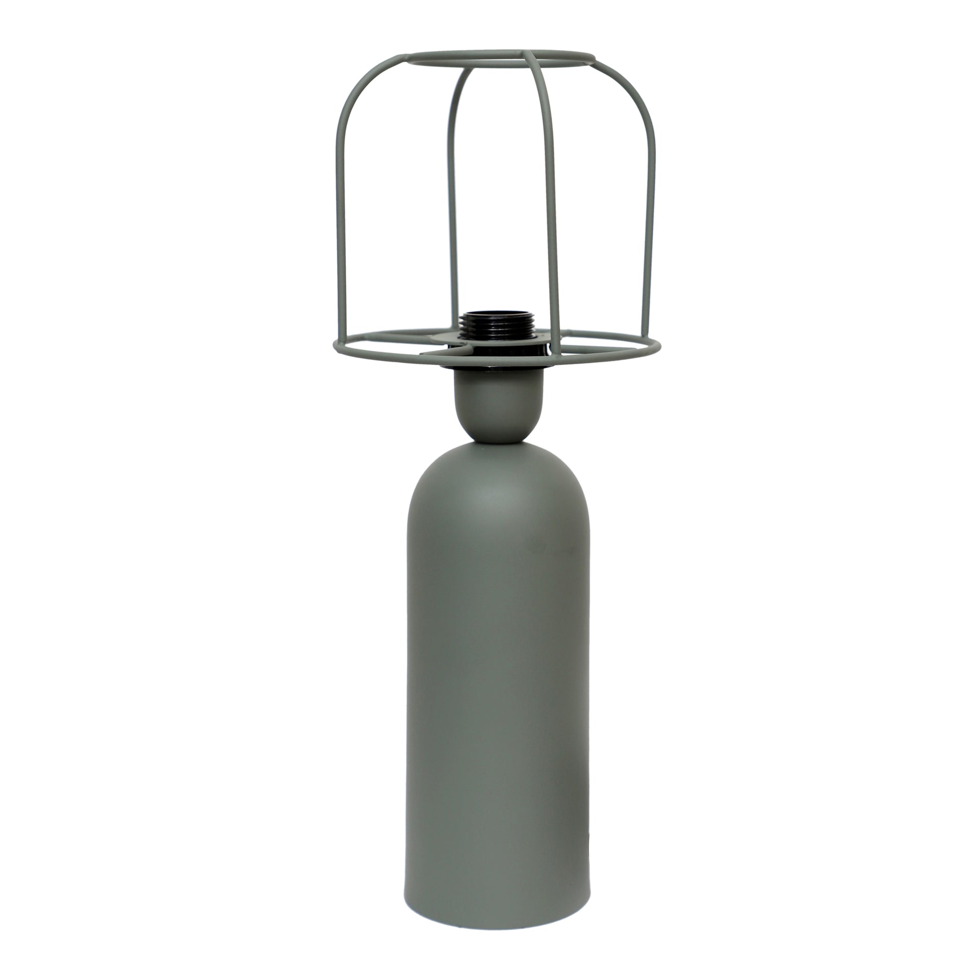 Flynn Modern Contemporary Green Iron Table Lamp