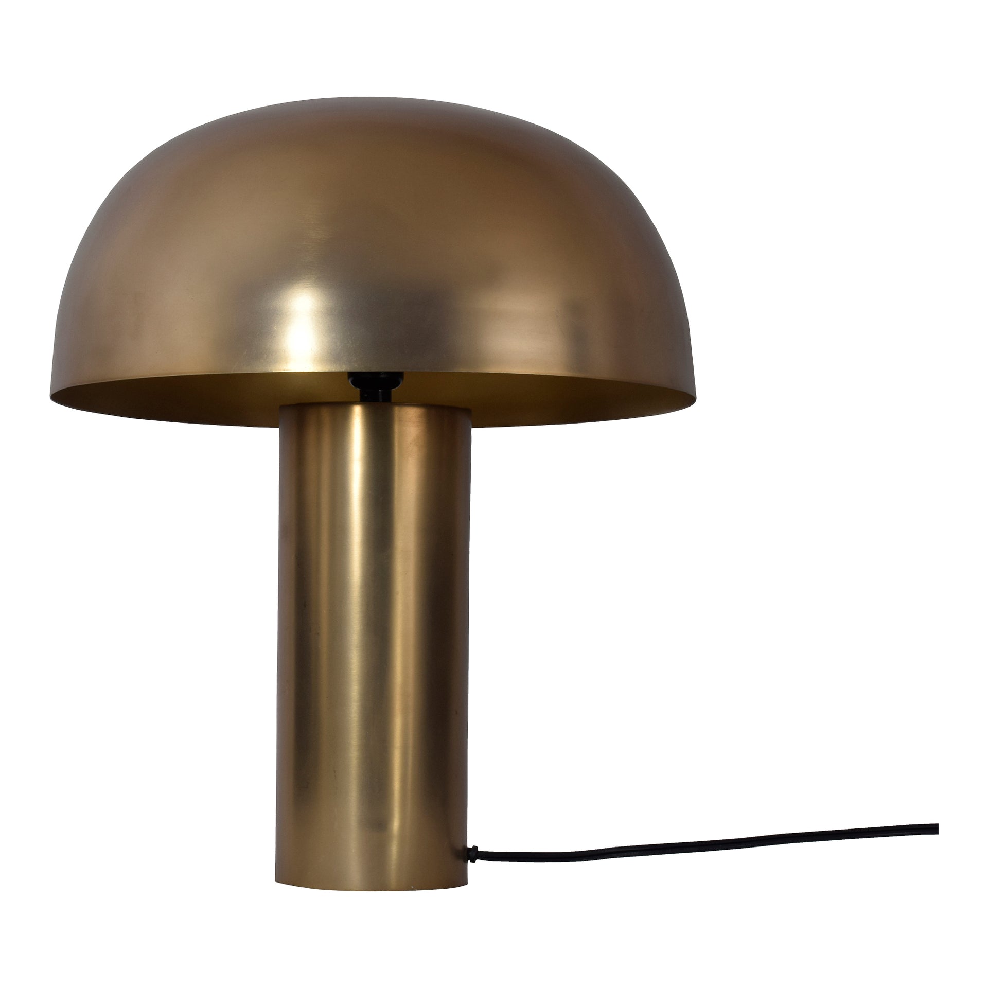 Timeless Gwyneth Brass Table Lamp - Modern & Sculptural Illumination for Your Home