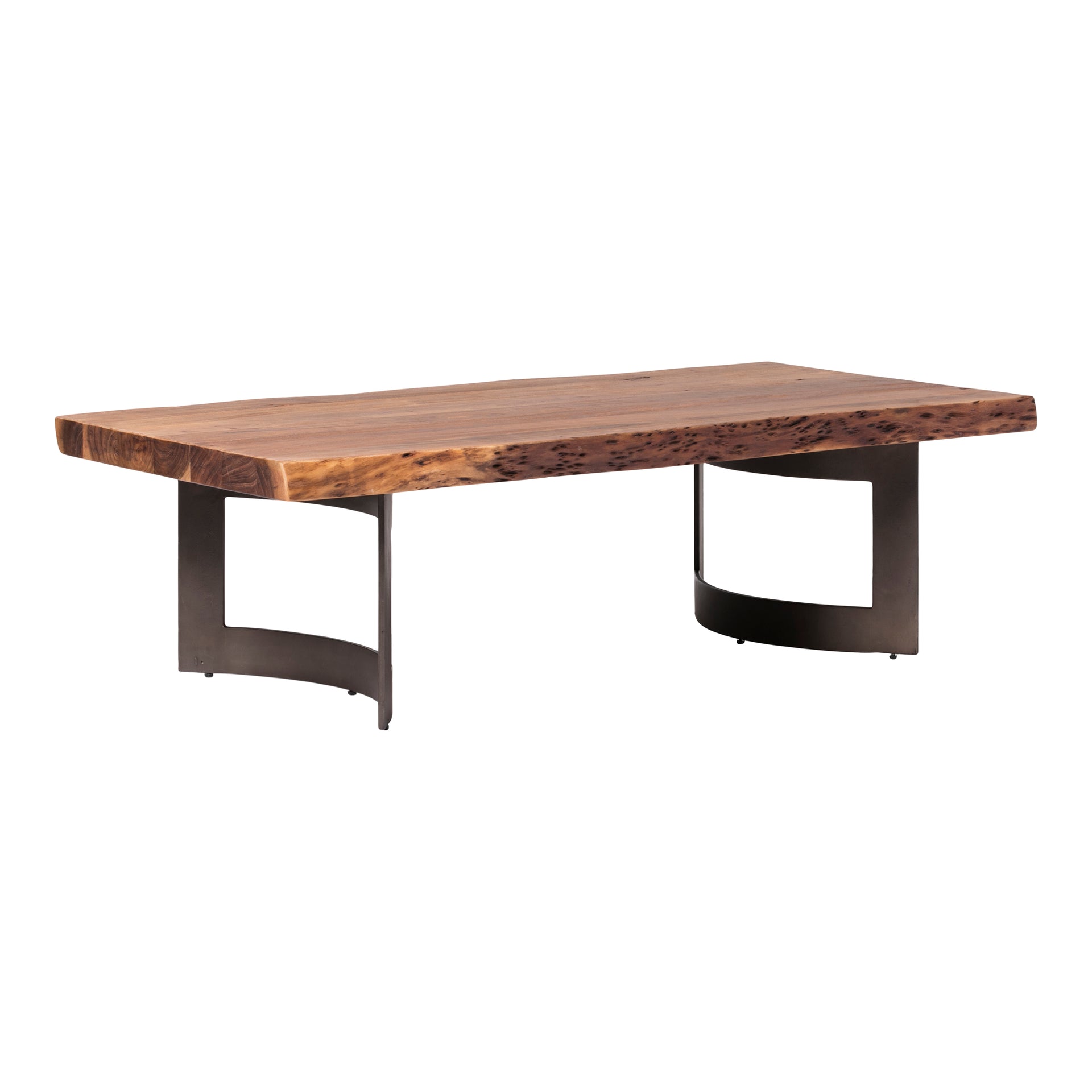 Ellis, Coffee Table Natural Acacia Live Edge, Natural Stain