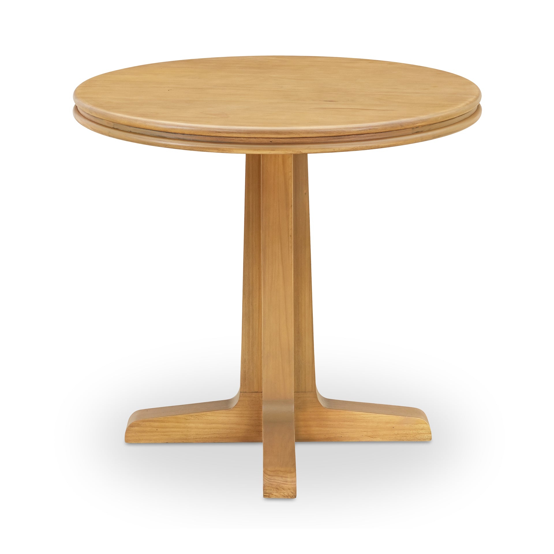 Ursa Coffee Table, Solid Pine Edge, Pine Veneer, Round, Natural