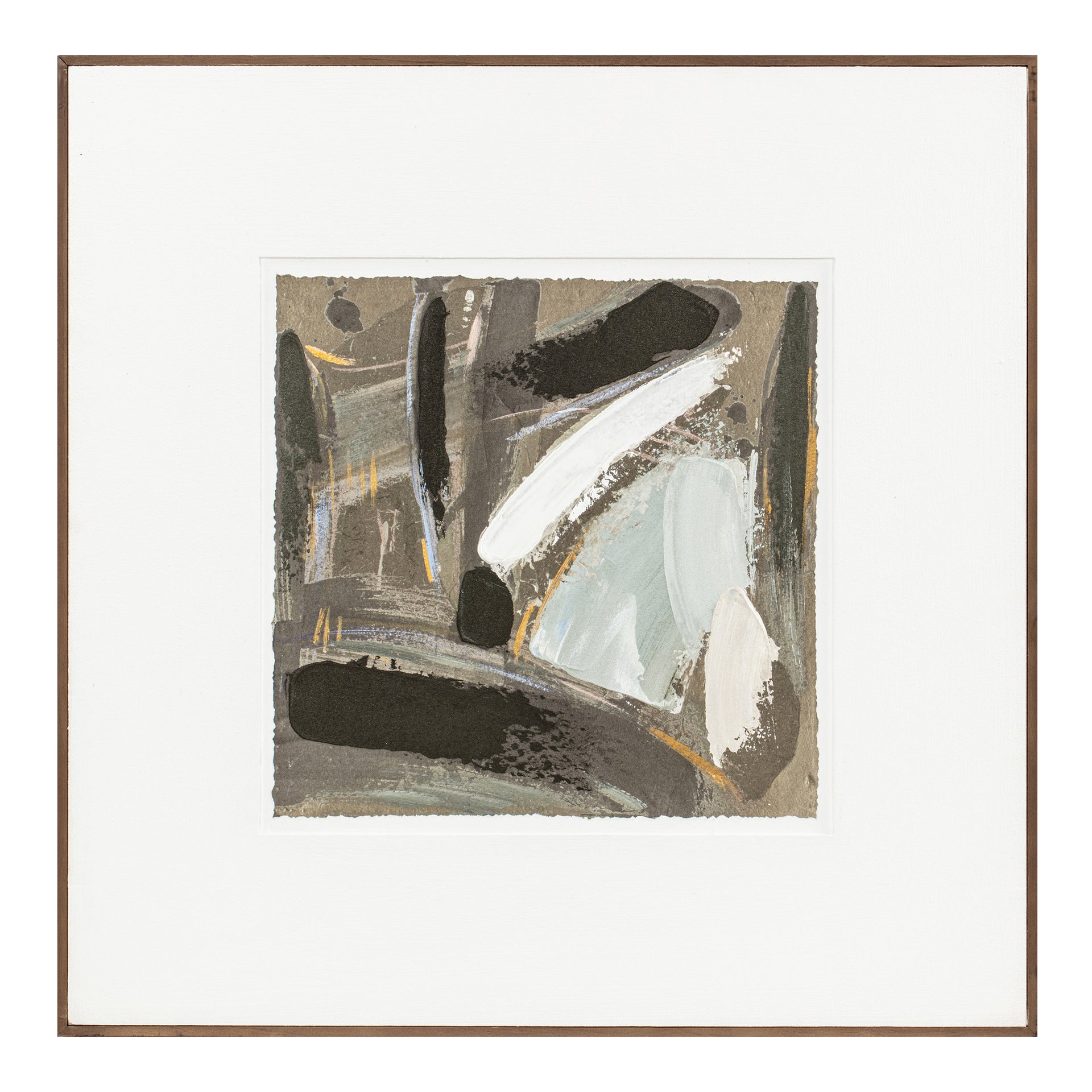 Sorien Framed Painting, Textured Acrylic on Canvas with Solid Pine Wood Frame