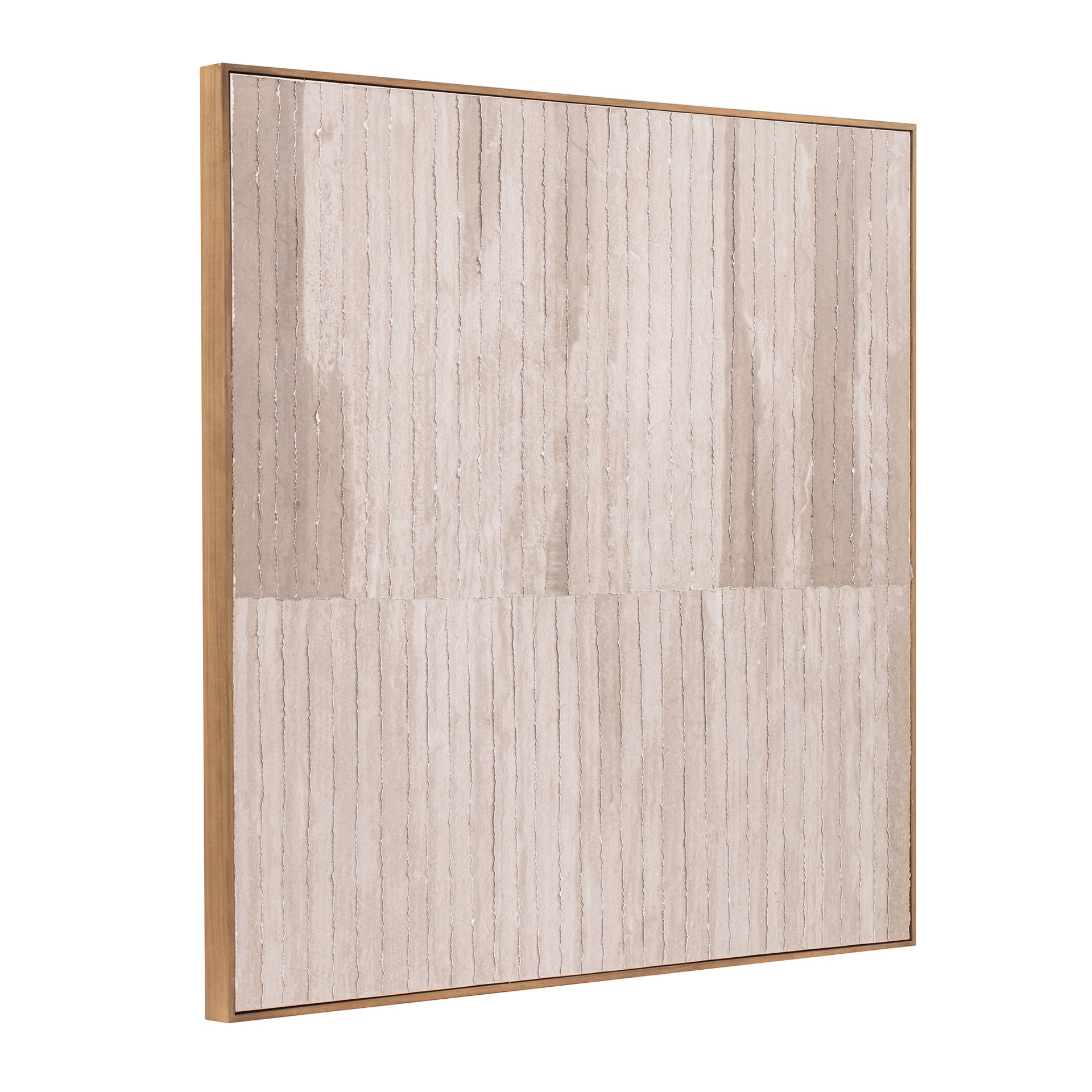 Fenric Framed Painting, Acrylic and Parchment on Canvas, Multicolor