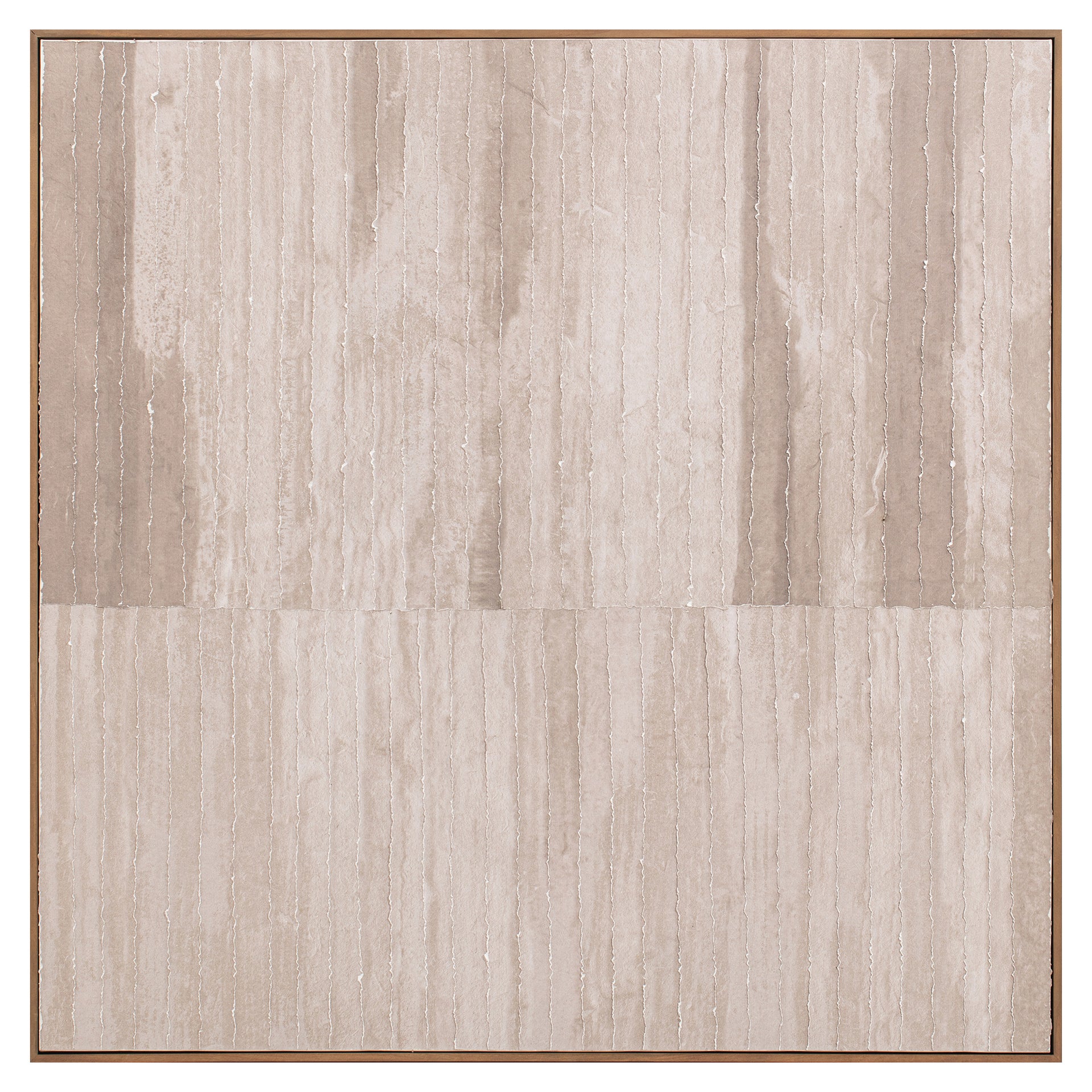 Fenric Framed Painting, Acrylic and Parchment on Canvas, Multicolor