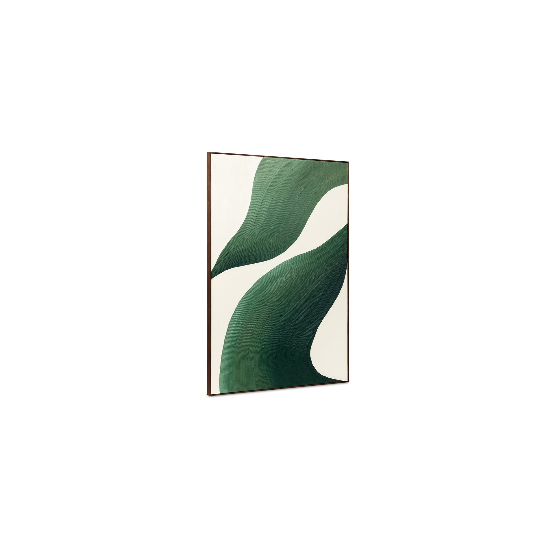 Cordelia Painting, Acrylic on Canvas, Solid Pine Frame, Organic Shapes, Textured Acrylic Layers, Multi