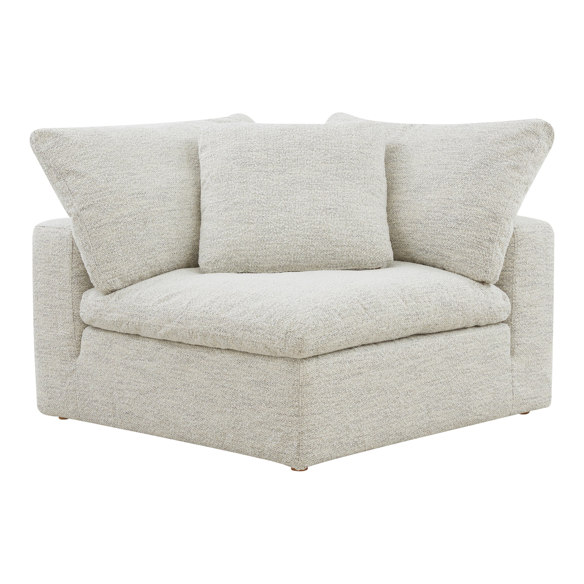 Rigel, Corner Chair Performance Stain Resistant Fabric, Grey