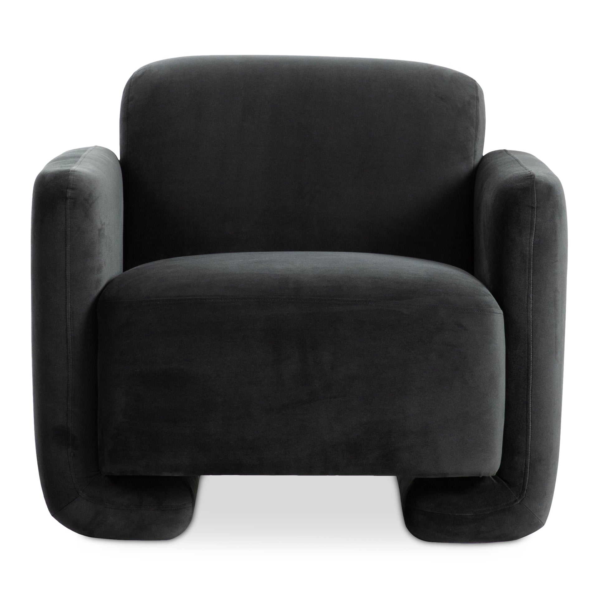 Jimmy, Slipper Chair, Polyester Upholstery, Solid Pine Frame, Shadow Grey